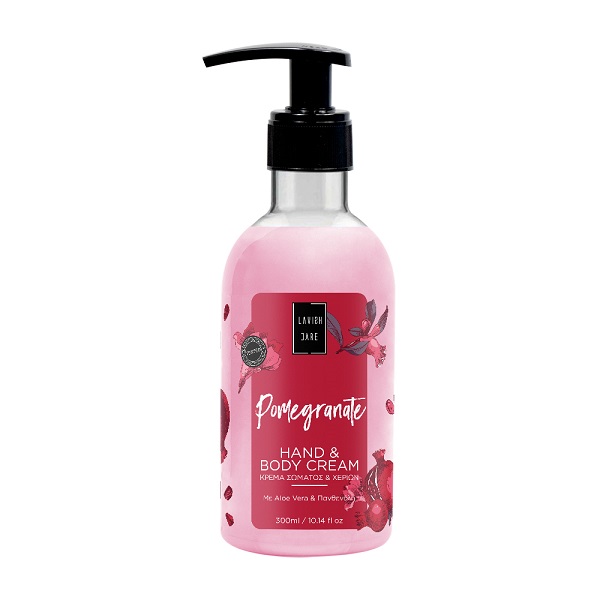 Hand and Body Cream Pomegranate 300ml. Hand and Body Cream Pomegranate 300ml.